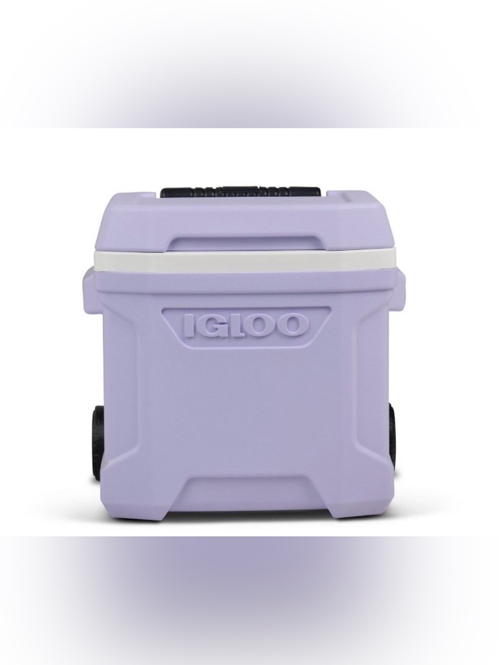 IGLOO 16 Quart Rolling Cooler-Lilac-Retractable Handle- NEW